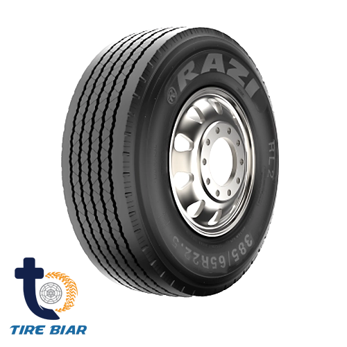 لاستیک رازی سایز 385.65R22.5 طرح گل RL2 copy
